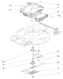 Engine Diagram and Parts List for 20054 250000001-250999999 - 2005 Toro Lawn Mower