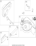 Muffler and Fuel Tank Assembly Diagram and Parts List for 20056 270000001-270999999 - 2007 Toro Lawn Mower