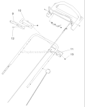 Traction Assist Assembly Diagram and Parts List for 20057 250000001-250999999 - 2005 Toro Lawn Mower