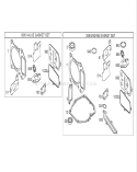 Valve and Engine Gasket Set Diagram and Parts List for 20057 260000001-260999999 - 2006 Toro Lawn Mower