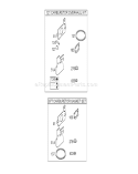 Carburetor Overhaul Kit Diagram and Parts List for 20057 260000001-260999999 - 2006 Toro Lawn Mower