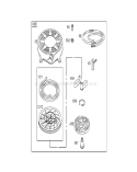 Rewind Starter Diagram and Parts List for 20058 250000001-250999999 - 2005 Toro Lawn Mower
