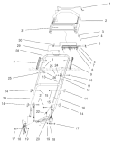 Part Location Diagram of 99-6337 Toro Cable- Brake