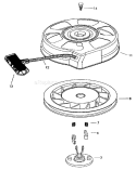 Page K Diagram and Parts List for 20017 250000001-250999999 - 2005 Toro Lawn Mower