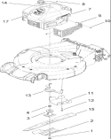 Engine Diagram and Parts List for 20054 270000001-270999999 - 2007 Toro Lawn Mower