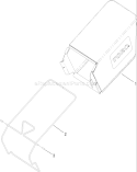 Grass Bag Assembly Diagram and Parts List for 20065 270000001-270999999 - 2007 Toro Lawn Mower