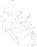 Rear Wheel Assembly Diagram and Parts List for 20065 270000001-270999999 - 2007 Toro Lawn Mower
