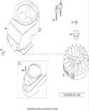 Blower Housing Assembly Diagram and Parts List for 20067 270000001-270999999 - 2007 Toro Lawn Mower
