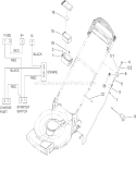 Electrical Assembly Diagram and Parts List for 20074 270000001-270999999 - 2007 Toro Lawn Mower