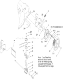 Rear Axle Assembly Diagram and Parts List for 20074A 270000001-270999999 - 2007 Toro Lawn Mower