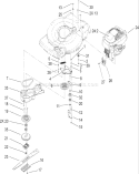 Engine Assembly Diagram and Parts List for 20076A 270000001-270999999 - 2007 Toro Lawn Mower