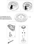 Rewind Starter Assembly Diagram and Parts List for 20076 270000001-270999999 - 2007 Toro Lawn Mower