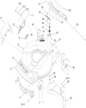 Deck, Side Chute and Rear Door Assembly Diagram and Parts List for 20089 280000001-280999999 - 2008 Toro Lawn Mower