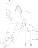 Electrical Assembly Diagram and Parts List for 20089 280000001-280999999 - 2008 Toro Lawn Mower