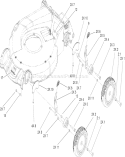 Part Location Diagram of 107-7491 Toro Arm-spring