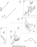 Governor Assembly Diagram and Parts List for 20090C 290000001-290999999 - 2009 Toro Lawn Mower