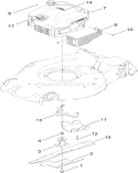 Part Location Diagram of 119-3782 Toro Decal-Shroud