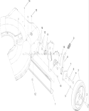 Rear Axle Assembly Diagram and Parts List for 20094 270000001-270999999 - 2007 Toro Lawn Mower