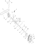 Rear Wheel and Transmission Assembly Diagram and Parts List for 20092C 290000001-290999999 - 2009 Toro Lawn Mower