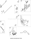 Governor Assembly Diagram and Parts List for 20095 280000001-280999999 - 2008 Toro Lawn Mower