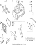 Cylinder Assembly Diagram and Parts List for 20095 280000001-280999999 - 2008 Toro Lawn Mower
