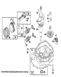 Page C Diagram and Parts List for 20101 1000001-1999999 - 1991 Toro Lawn Mower