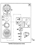 Page F Diagram and Parts List for 20101 1000001-1999999 - 1991 Toro Lawn Mower