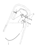 Part Location Diagram of 56-6092 Toro Brake Cable