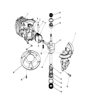 Crankshaft Assembly Diagram and Parts List for 20103 1000001-1999999 - 1991 Toro Lawn Mower