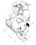 Part Location Diagram of 76-1950 Toro Decal - Deck