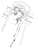 Traction Control Assembly Diagram and Parts List for 20106 1000001-1999999 - 1991 Toro Lawn Mower
