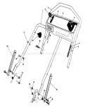 Part Location Diagram of 16-1619 Toro Control Panel W/Decals