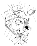 Part Location Diagram of 16-1589 Toro Sp Recycler Ii Deck Asm