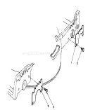 Wear Plate Diagram and Parts List for 20107 1000001-1999999 - 1991 Toro Lawn Mower