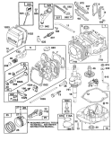 Engine Diagram and Parts List for 20107 1000001-1999999 - 1991 Toro Lawn Mower