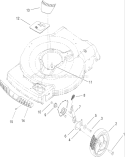 Front Axle Assembly Diagram and Parts List for 20066 280000001-280999999 - 2008 Toro Lawn Mower