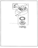 Page D Diagram and Parts List for 20180 2000001-2999999 - 1992 Toro Lawn Mower