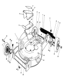 Part Location Diagram of 92-1780 Toro Decal - Danger