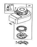 Page D Diagram and Parts List for 20181 3900001-3999999 - 1993 Toro Lawn Mower