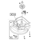 Page D Diagram and Parts List for 20181 7900001-7999999 - 1997 Toro Lawn Mower