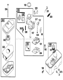 Page E Diagram and Parts List for 20181 7900001-7999999 - 1997 Toro Lawn Mower