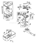 Engine Diagram and Parts List for 20182 39000001-39999999 - 1993 Toro Lawn Mower