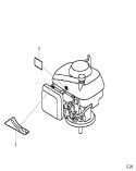 Label Assembly Diagram and Parts List for 20192 290000001-290999999 - 2009 Toro Lawn Mower