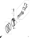 Part Location Diagram of 90551-ZE0-000 Honda Clip- Piston Pin - 13mm