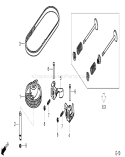 Part Location Diagram of 14400-Z8B-003 Honda Belt, Timing (84hu6 G-200)