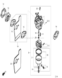 Part Location Diagram of 16010-883-015 Honda Gasket Set