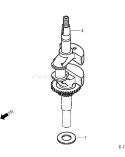 Part Location Diagram of 90402-ZL8-000 Honda Washer- Thrust