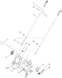 Part Location Diagram of 119-3847-03 Toro Mount-Handle, Lower