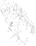 Side Discharge Diagram and Parts List for 20194 290000001-290999999 - 2009 Toro Lawn Mower