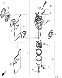 Carburetor Assembly Diagram and Parts List for 20194 290000001-290999999 - 2009 Toro Lawn Mower